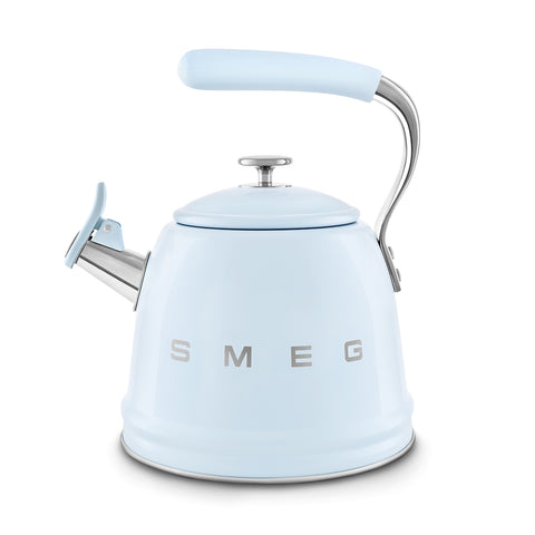 Bouilloire sifflante en acier inoxydable Smeg 2,3 LT 3 variantes