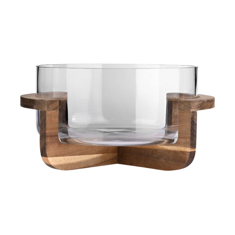 Estia Home Ciotola da cucina in vetro per insalata "Allure" D30xH20 cm