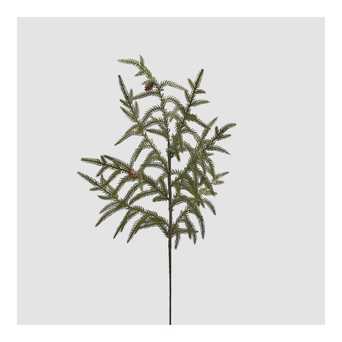 EDG Ramo con pigne decoro natalizio Cryptomeria H68 cm