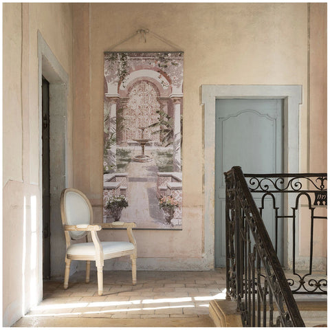 Mathilde M Tela murale decorativa in stile francese "Scalo a Sintra" 90x200 cm