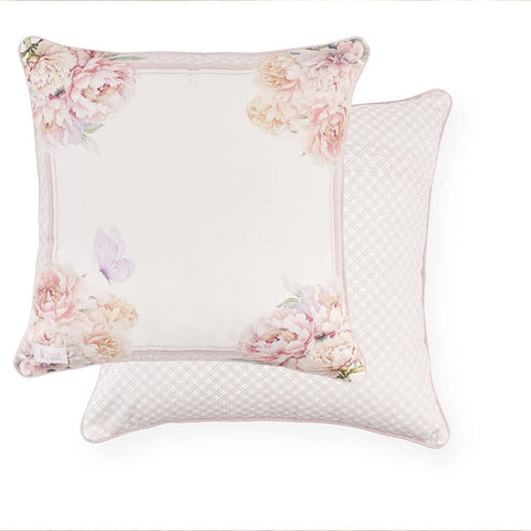 Nuvole di Stoffa Cuscino arredo double face "Fiorirà" 40x40 cm 2 varianti(1 unità)