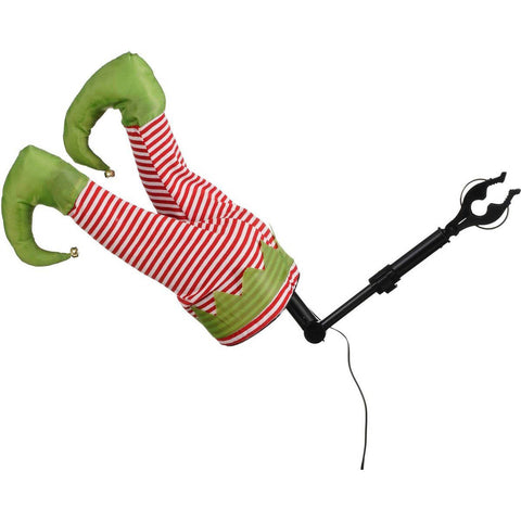 Luville Gambe di Elfo con movimento per albero natalizio 17x13xh35 cm