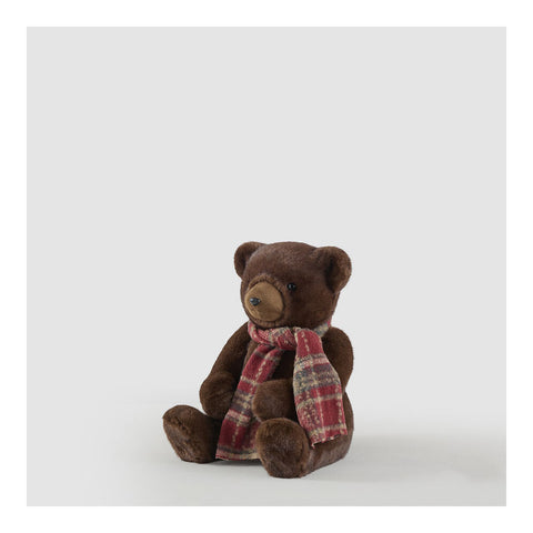EDG Teddy statuina natalizia in tessuto 31x27xH36 cm