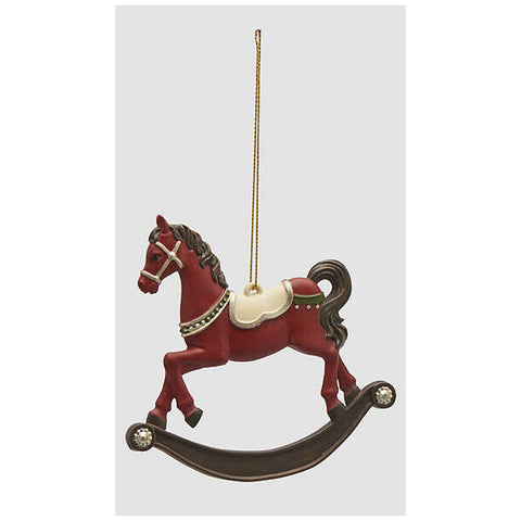 EDG Enzo De Gasperi Double-sided "Xmas" decoration H 10 cm 4 variants (1 unit)