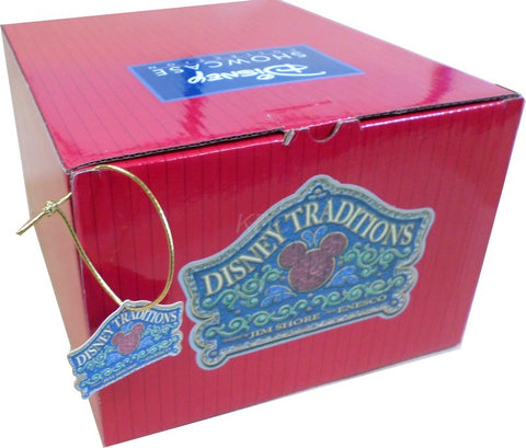 Enesco Addobbo La Bella e la Bestia in resina "Jim Shore" 6x7xH10 cm