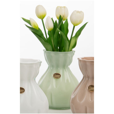 Divina Collection Vaso Sacchetto in vetro "Serenya" D11xH18 cm