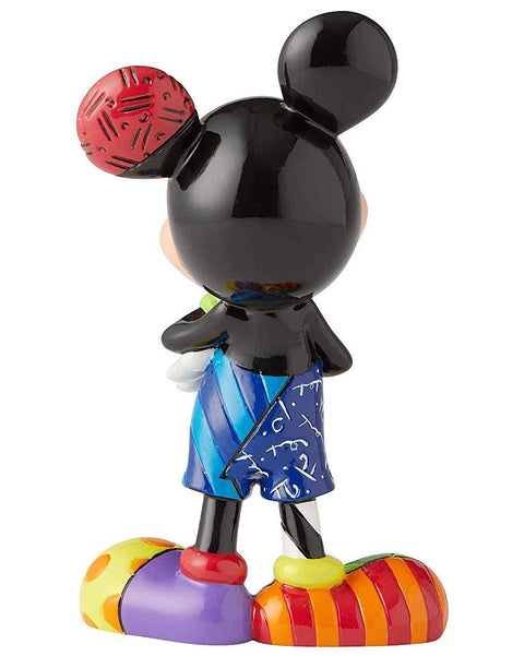 Enesco Disney Statuina Topolino in resina lucida, Britto 10x9xH15 cm