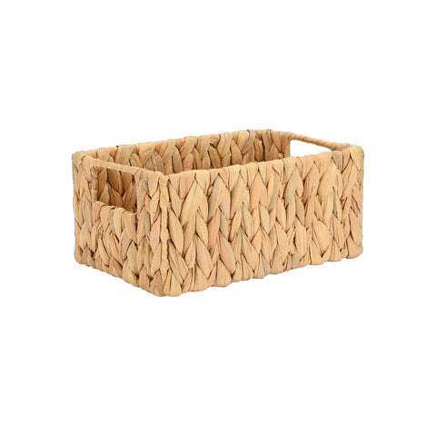 Estia Home Cestino Organizer in giacinto naturale "Florana" 27x17x12 cm