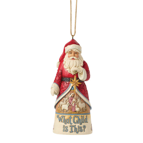 Enesco Babbo Natale decoro in resina per Albero 6.5x4.5xH12.5 cm