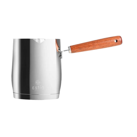 Estia Home Caffettiera Mokka in acciaio inox con manico 530 ml