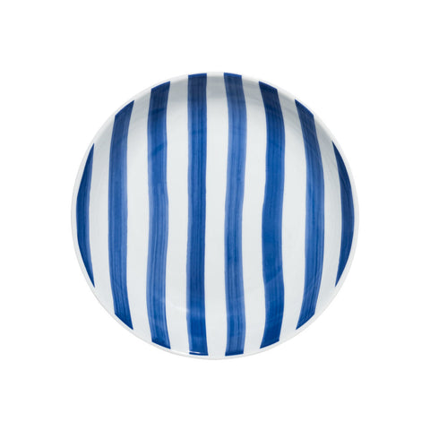 Estia Home Service 18 assiettes en porcelaine, 6 personnes "Ligne" D27/D20/D20 cm