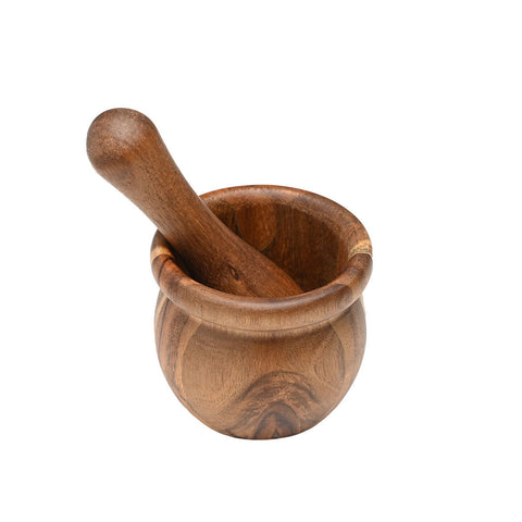 Estia Home Mortaio con pestello in legno di acacia "Allure" D10xH14 cm