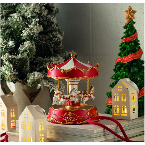 Henriette Giostra Carillon di natale in resina "Royal Forest" D15xH20 cm