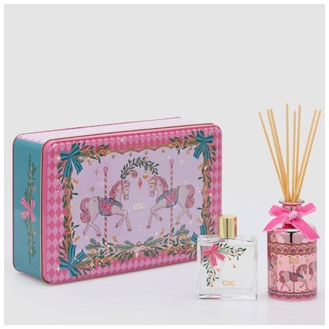 EDG Set profumazione "SCRIGNO" bottiglia e spray 200 ml