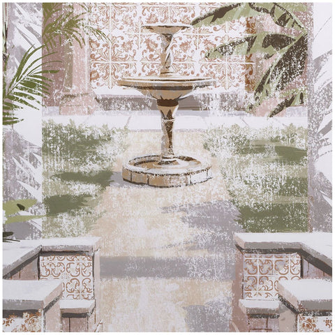 Mathilde M Tela murale decorativa in stile francese "Scalo a Sintra" 90x200 cm