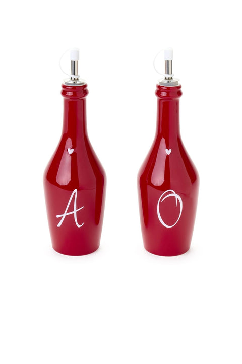 Coffret Huile et Vinaigre Nuages ​​en Tissu « Histoire de Noël » 400 ml