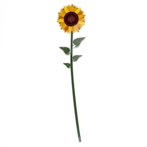 Vesta Fiore decorativo piccolo in cristallo acrilico H43 cm