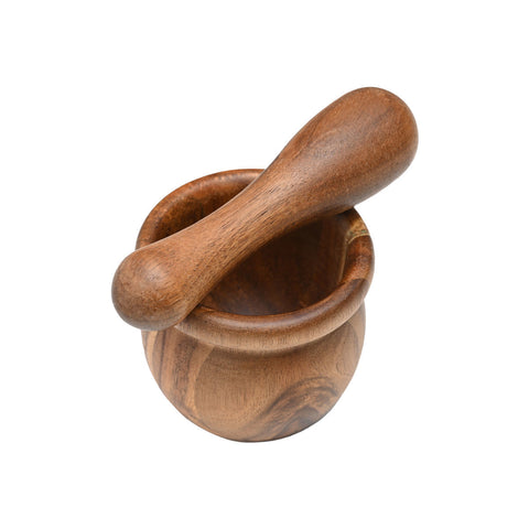 Estia Home Mortaio con pestello in legno di acacia "Allure" D10xH14 cm