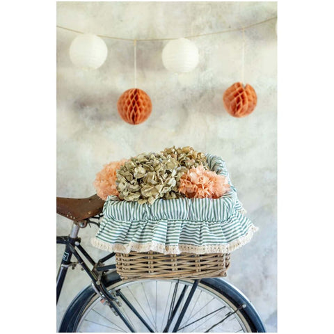 Blanc Mariclò Copricestino a righe in cotone "Luxury" 3 varianti(1 unità)