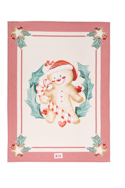 Nuvole di Stoffa Christmas Tea Towel Cotton 50x70 cm 3 Designs (1 unit)