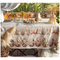 L'Atelier 17 Tovaglia pasquale in cotone "Eggs / Bunnies" 155x220 cm 2 varianti(1pz) - Angelica Home Stabia