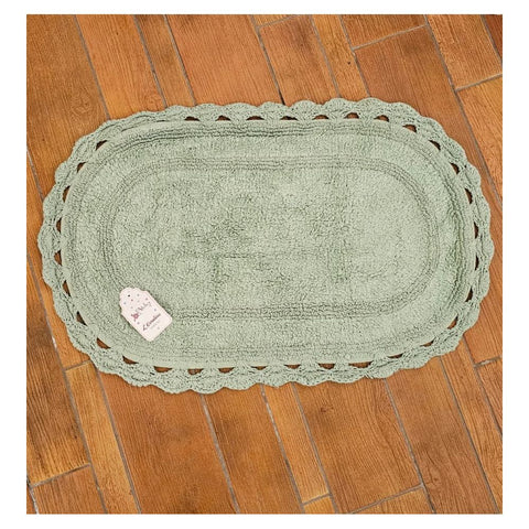 L'ATELIER 17 Tappeto per bagno o camera "Ovalino" 40x70 cm 7 varianti(1pz) - Angelica Home Stabia