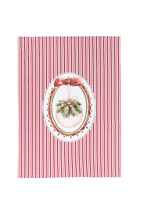 Nuvole di Stoffa Set natalizio strofinaccio + mestolo "MAGIC NOEL" cotone 50x70 cm 6 varianti (1 unità)