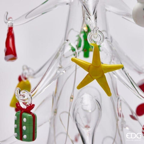 EDG Albero di natale con LED e movimento D9 H45 cm