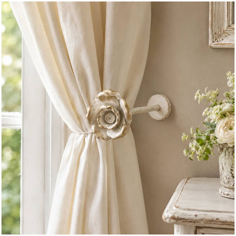L'Atelier 17 Fermatenda da muro Shabby Chic 10 cm 4 varianti(1 unità)
