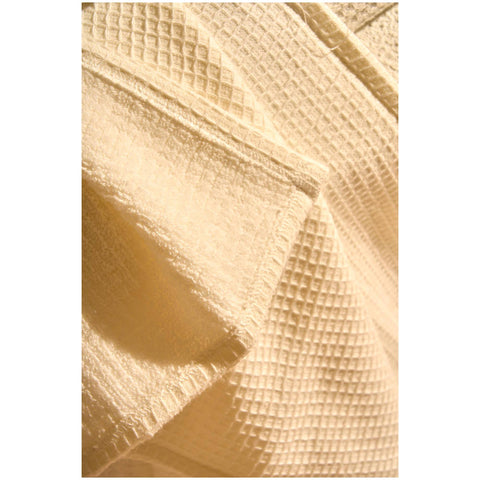 Lot de 2 serviettes de bain en éponge de coton « Alma » blanc perle, 4 variantes (2 unités)