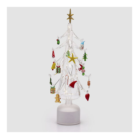 EDG Albero di natale con LED e movimento D9 H45 cm