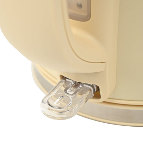 Estia Home Bollitore elettrico in plastica giallo "Ivoris" 2200w 1.7lt