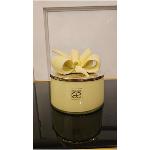 Chiaraela Scatola Eli gigante con fiocco D12.5xH13 cm 4 varianti(1 unità)
