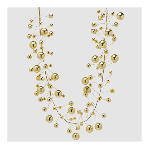 EDG Christmas Garland with 100 Christmas Balls L180 cm 3 variants (1 unit)