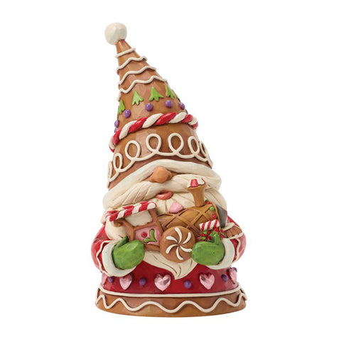 Enesco Statuina di natale Gnomo "Gingerbread Gnome" 8.5x7.5xH14 cm