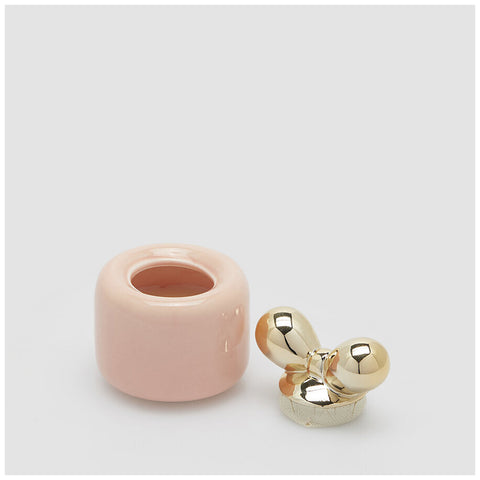 Bougie Bow EDG Enzo De Gasperi D8,5xH10 cm 3 variantes (1 unité)