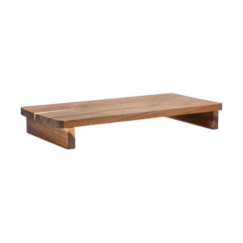 Estia Home Vassoio da portata in legno con gambe "Allure" 32x12x4,5 cm