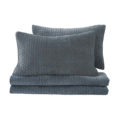 Blanc Mariclò "Velvet Night" Winter Double Duvet, Light Blue, 260x260 cm