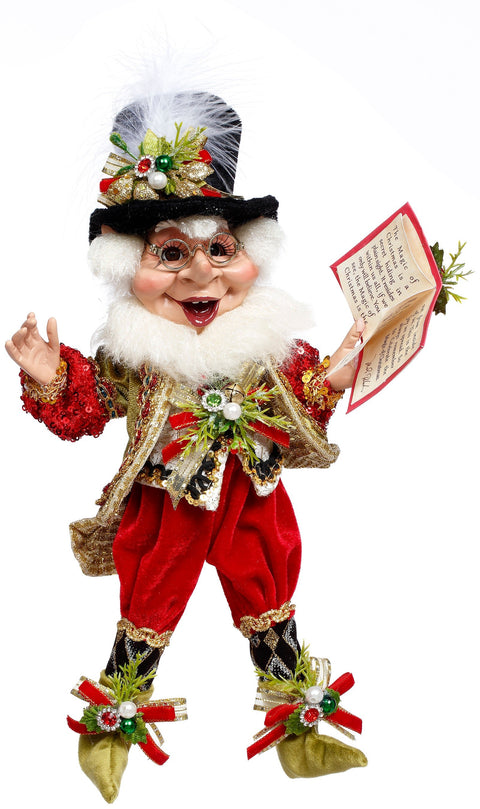 GOODWILL Mark Roberts Statuina Elfo "Christmas Carol Elf Doll" piccolo H30 cm