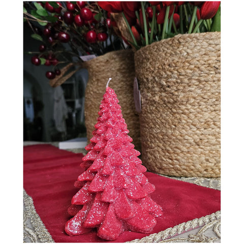 Cereria Parma Grande bougie en pin givré 3 variantes (1pc)