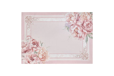 Nuvole di Stoffa Tappeto arredo in misto cotone con fiori "Fiorirà" 154x220 cm