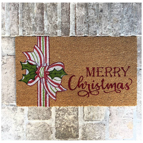 L'Atelier 17 "Xmas Printed" Coconut Christmas Doormat 5 Variants (1pc)