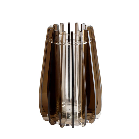 Vesta Vaso decorativo grande Iride 20x20xH33 cm 2 varianti(1 unità)
