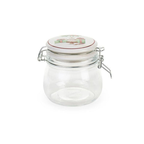 Bocal en verre de Noël « Conte de Noël » 450 ml
