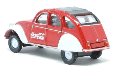 Oxford Diecast Modellino Citroen 2CV Coca-Cola 1:76