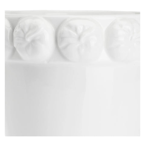 La Porcellana Bianca Cachepot Pomodori "Fattoria" D11xH12 cm