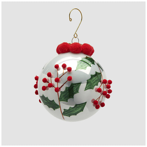 EDG Enzo De Gasperi Holly Glass Sphere D10 cm