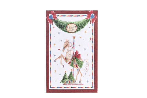 Tableau de Noël « Carrousel » 22x35 cm, 3 variantes (1 unité)