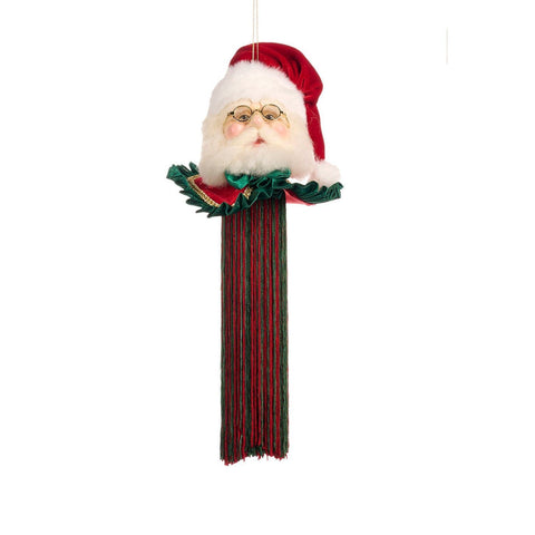 GOODWILL Decoro per albero di natale, addobbo in resina e tessuto 15 cm 2 varianti(1 unità)