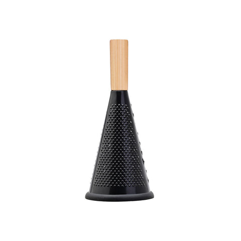 Estia Home Grattugiera conico in acciaio inox e bamboo 12xH28 cm